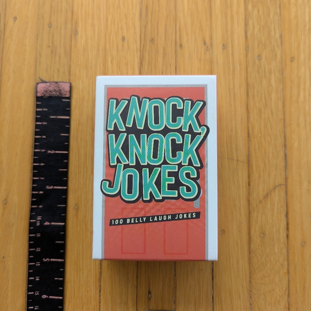 Knock Knock Jokes Card Set